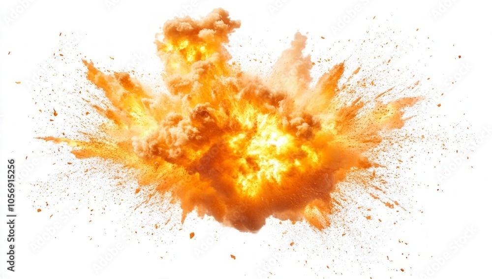 Explosive Orange Burst Explosive Orange Burst