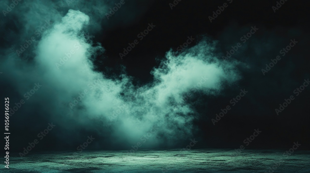 Steam billows against a dark backdrop evoking a tenebrism aesthetic Steam billows against a dark backdrop evoking a tenebrism aesthetic