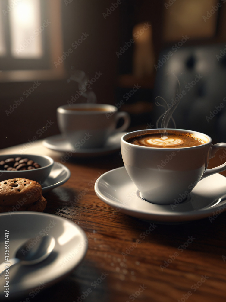 Relax with a cup of coffee in this cozy space. Relax with a cup of coffee in this cozy space.