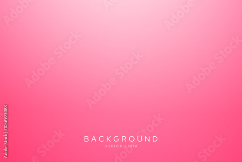 Soft plain pink color gradient background, vector illustration   
