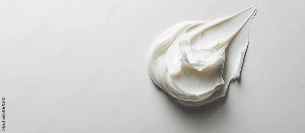 Beauty Lotion On A White Background Taken From The Top Angle Beauty Lotion On A White Background Taken From The Top Angle