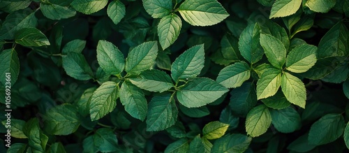 Green Natural Leave Background In Garden