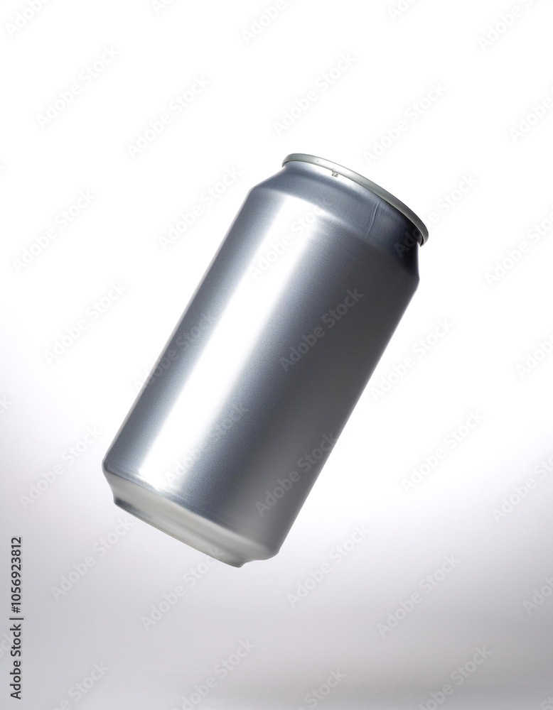 330 ml aluminum beverage drink soda can floating or flying isolated white background 330 ml aluminum beverage drink soda can floating or flying isolated white background
