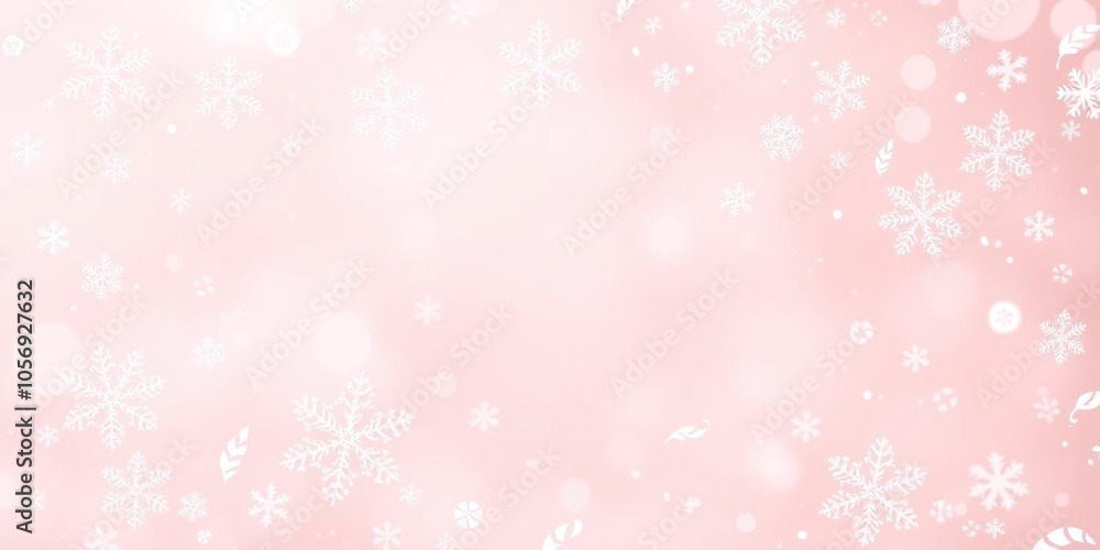 A beautiful pink background with a winter theme including snowflakes and frost, perfect for adding a touch of whimsy to your winter designs, frost, design A beautiful pink background with a winter theme including snowflakes and frost, perfect for adding a touch of whimsy to your winter designs, frost, design