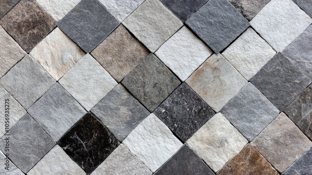 Natural Stone Tile Mosaic Pattern Background Grey Beige White Black Natural Stone Tile Mosaic Pattern Background Grey Beige White Black