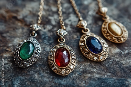 Intricate Antique Jewelry with Bohemian Flair: Detailed Metalwork That Captivates and Inspires