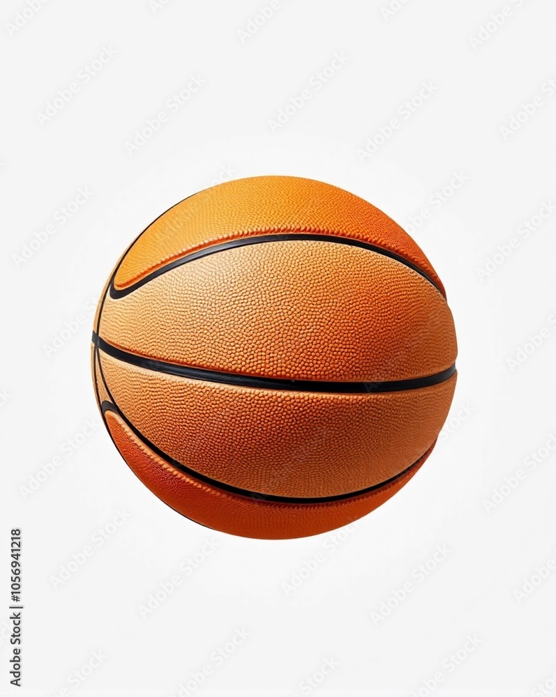 Fototapeta premium basketball isolated on white
