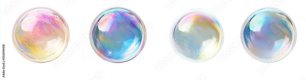Rainbow Bubbles Abstract Art Rainbow Bubbles Abstract Art