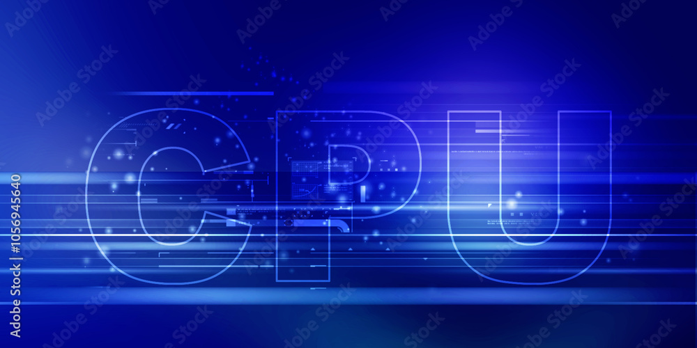 2d illustration Central Processing Unit
2d illustration Central Processing Unit