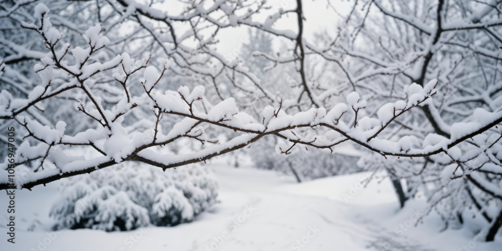  Delicate Wintery Branches Blanketed in Pristine Snow10