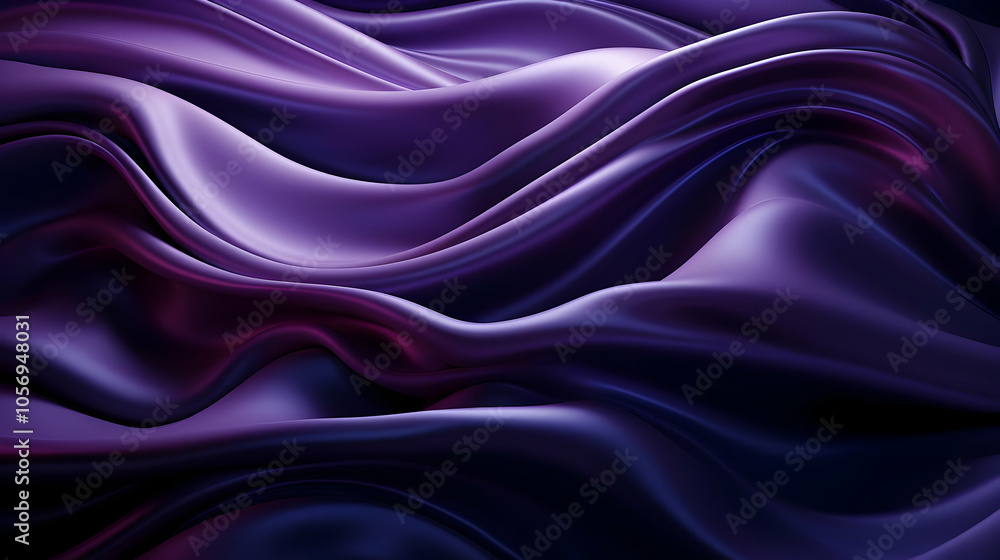 Purple Abstract 3D Fabric Background Purple Abstract 3D Fabric Background