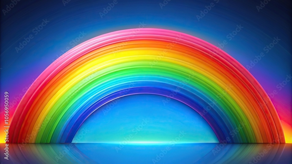 A stylized rainbow-colored gradient that transitions from blue to red, forming a unique and visually appealing shape, abstract, gradient A stylized rainbow-colored gradient that transitions from blue to red, forming a unique and visually appealing shape, abstract, gradient