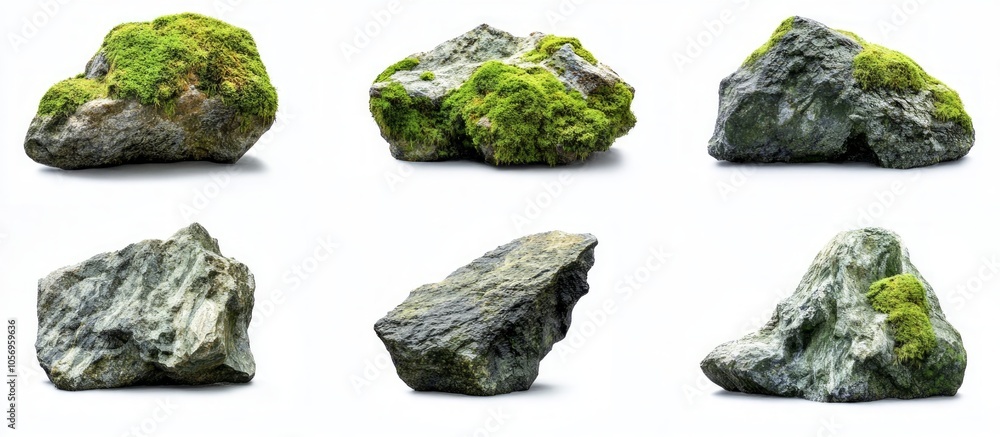 Moss Covered Rocks for Garden Decor Moss Covered Rocks for Garden Decor