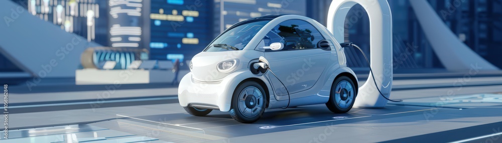 Illustrate the possibilities of electric mobility through a groundbreaking 3D visualization Illustrate the possibilities of electric mobility through a groundbreaking 3D visualization