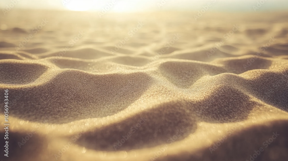 Grainy sand texture with soft beige tones, creating a natural, beach-inspired background Grainy sand texture with soft beige tones, creating a natural, beach-inspired background
