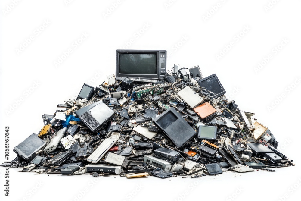 E-Waste Pile: A Visual Representation of Technological Obsolescence E-Waste Pile: A Visual Representation of Technological Obsolescence