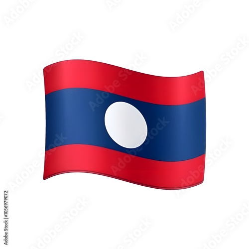 Free Download Flag of Laos
 - GFXLoad