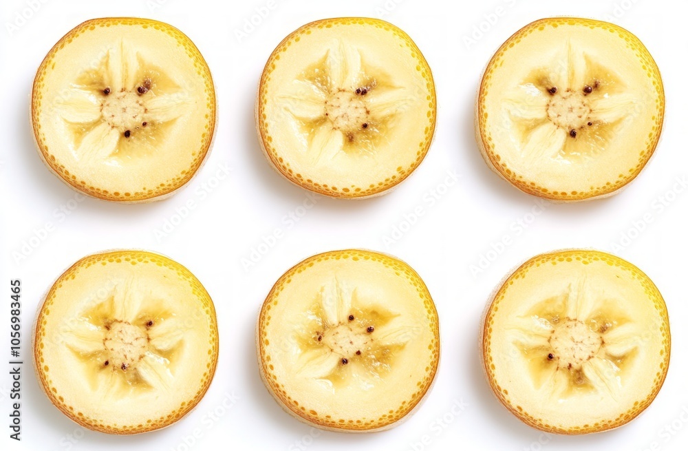 Radiant Banana Slices Radiant Banana Slices