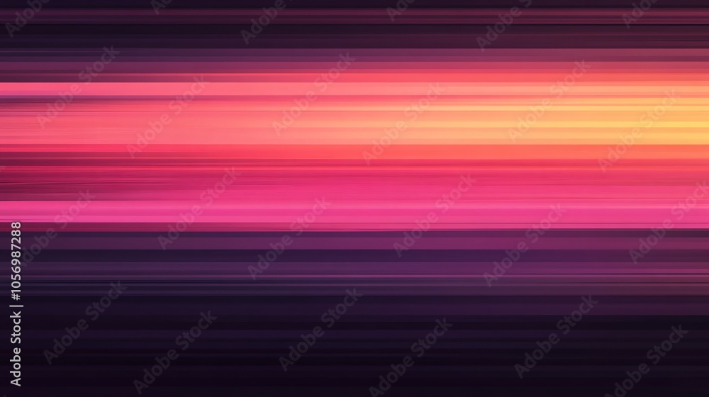 Abstract Pink and Orange Horizontal Stripes Background Abstract Pink and Orange Horizontal Stripes Background