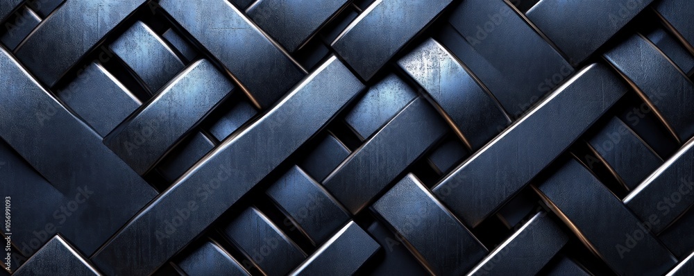 Abstract Industrial Pattern Seamless Modern Geometric Design with Interlocking Metal Stripes, Perfect for Wallpaper, Backgrounds, and Decorative Projects Abstract Industrial Pattern Seamless Modern Geometric Design with Interlocking Metal Stripes, Perfect for Wallpaper, Backgrounds, and Decorative Projects