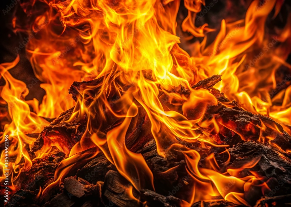 Aerial Closeup of Flames Burning Brightly in Ultra HD 4K Quality for Nature and Fire Photography Aerial Closeup of Flames Burning Brightly in Ultra HD 4K Quality for Nature and Fire Photography