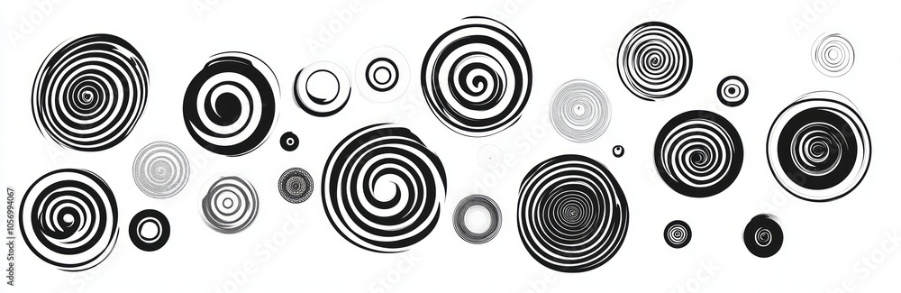 Abstract Spiral Patterns Abstract Spiral Patterns