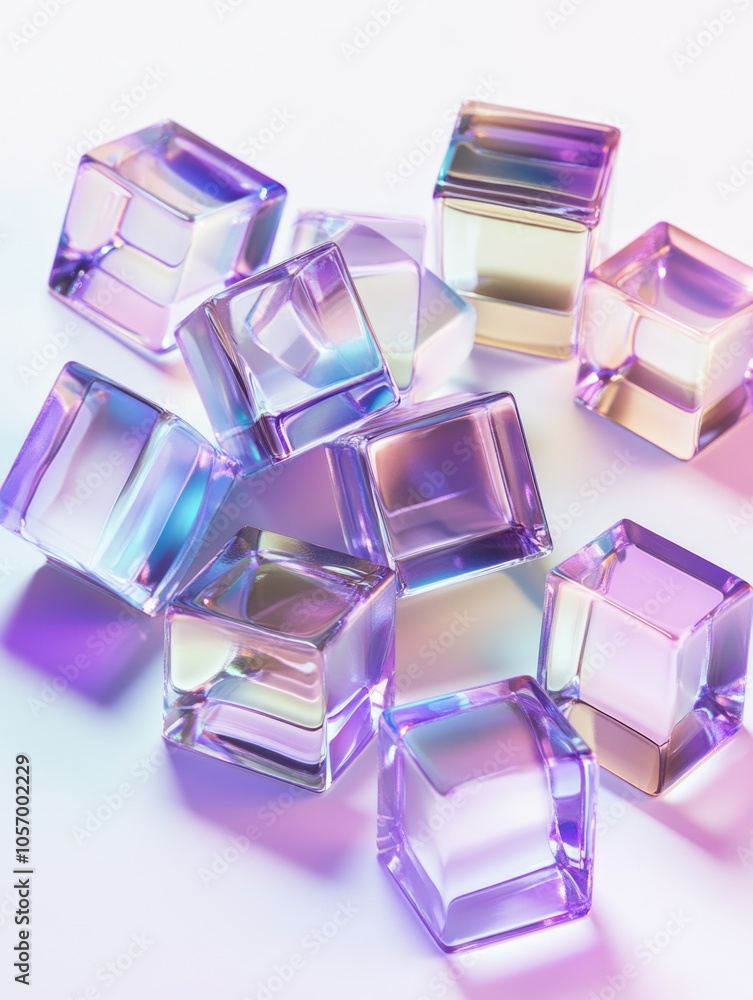 Colorful crystalline beads Colorful crystalline beads