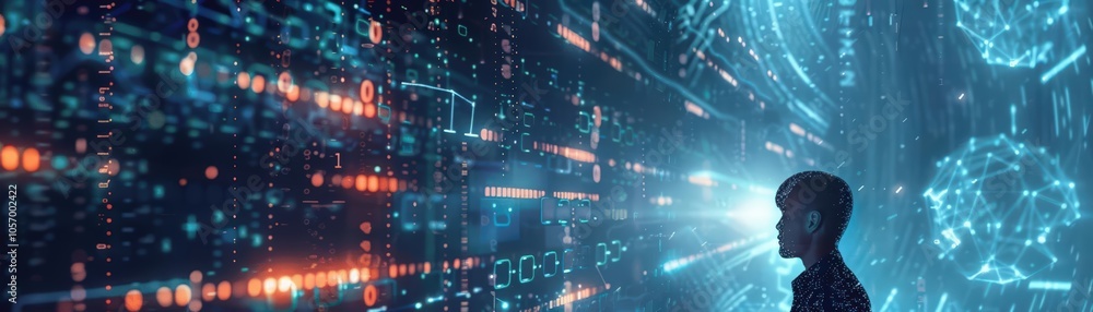 Data mining specialist extracting valuable insights from large data volumes Data mining specialist extracting valuable insights from large data volumes
