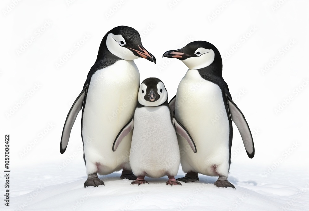 Fototapeta premium Winter Zoo Adventure Print