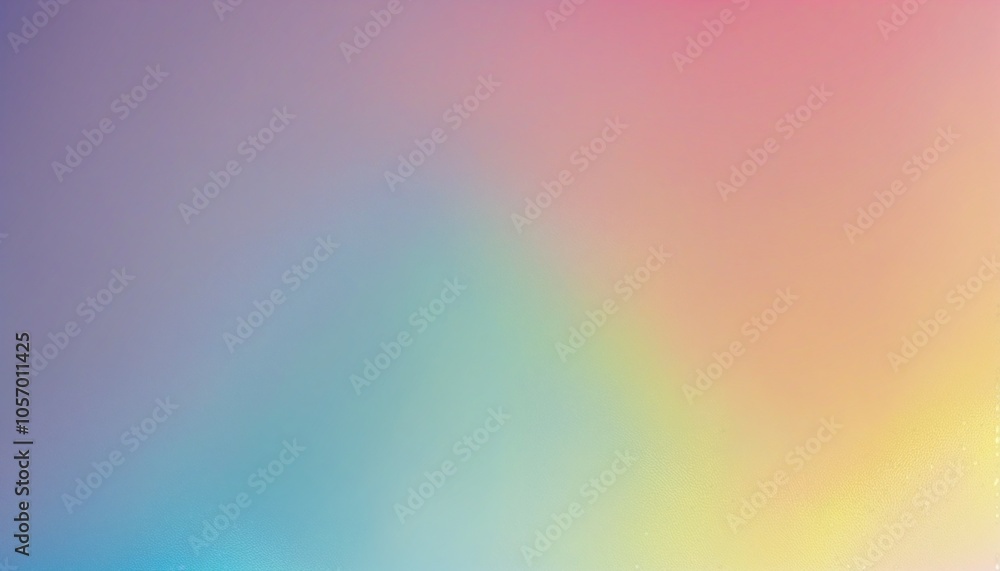 Obraz premium Vibrant Abstract Background with Soft Grainy Texture in a Blue-Pink-Yellow Gradient