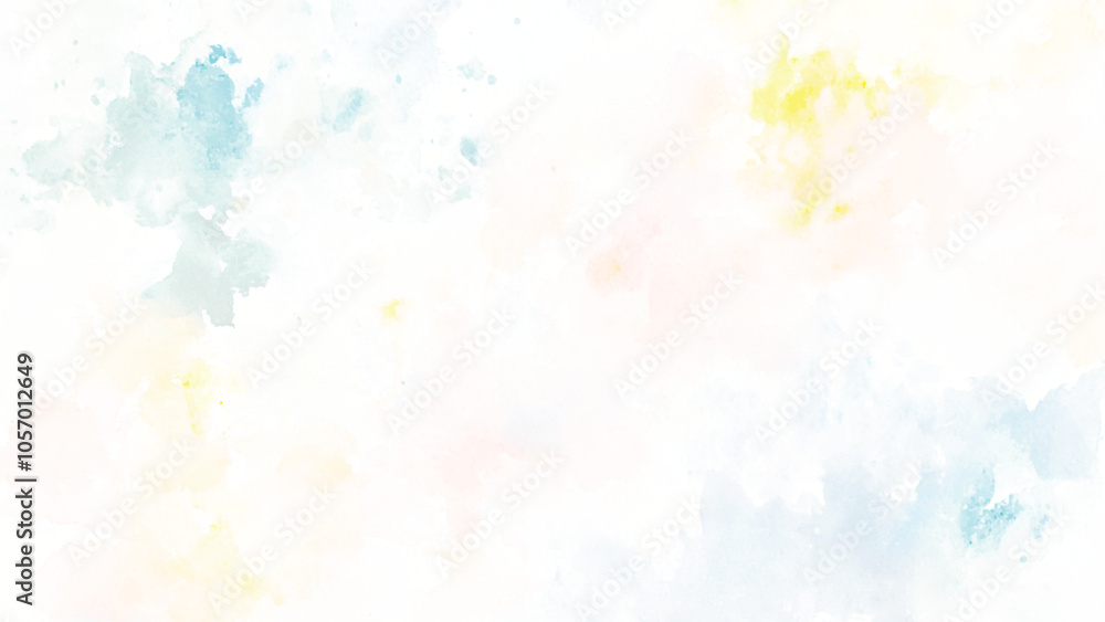 Sky blue watercolor illustration paint on paper textured canvas element. painting soft blue textured on wet white paper, Light sky blue brush painted watercolor background. Sky blue watercolor illustration paint on paper textured canvas element. painting soft blue textured on wet white paper, Light sky blue brush painted watercolor background.