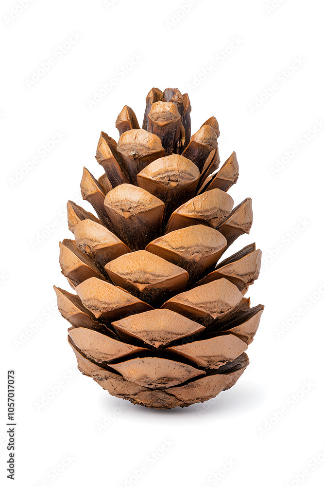 Pine cone, isolated on white background Pine cone, isolated on white background