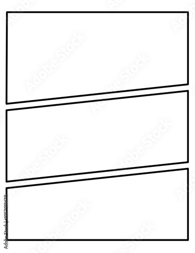 Layout comic or manga background