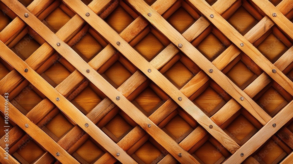 Captivating close-up of exquisite wine bottles elegantly showcased in a handcrafted wooden diamond-shaped rack against a warm backdrop Captivating close-up of exquisite wine bottles elegantly showcased in a handcrafted wooden diamond-shaped rack against a warm backdrop