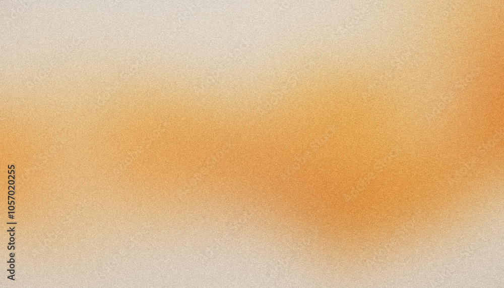 Smooth grainy gradient forming a warm orange and beige background, perfect for various design projects Smooth grainy gradient forming a warm orange and beige background, perfect for various design projects