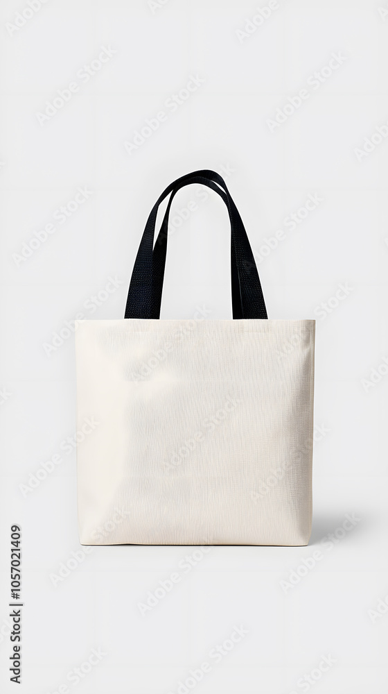 Blank Eco Friendly White tote bag mock up, isolated on white background. Blank Eco Friendly White tote bag mock up, isolated on white background.