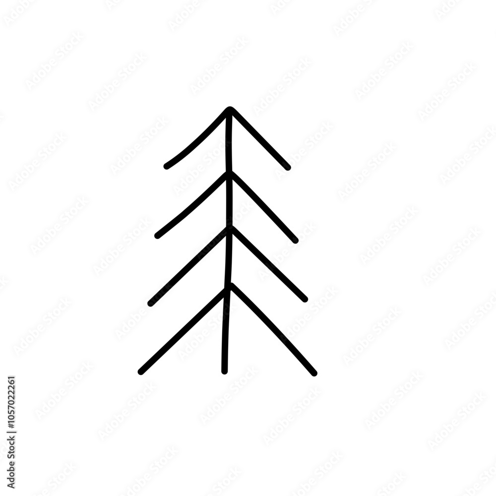 abstract conifer pine fir abstract conifer pine fir