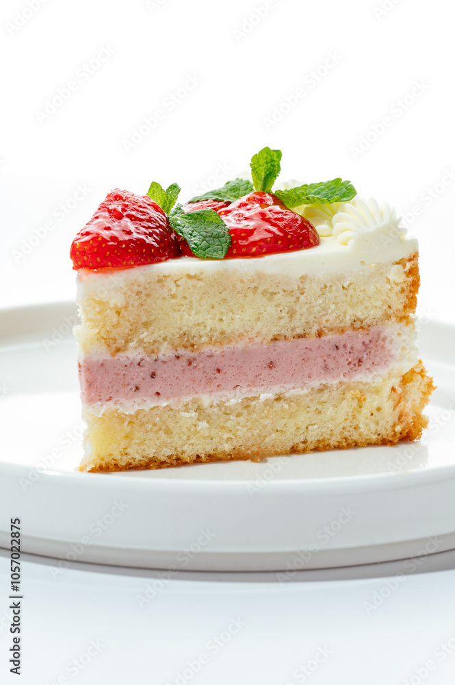 cakes with berries, chocolate and nuts on a white background cakes with berries, chocolate and nuts on a white background