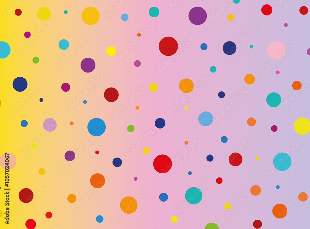 pattern with colorful circles pattern with colorful circles