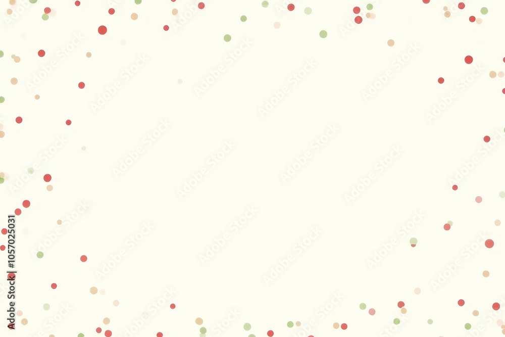 Colorful dot pattern on a white background with copy space for text Colorful dot pattern on a white background with copy space for text
