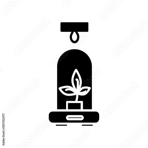 incubator icon flat line symbol set.