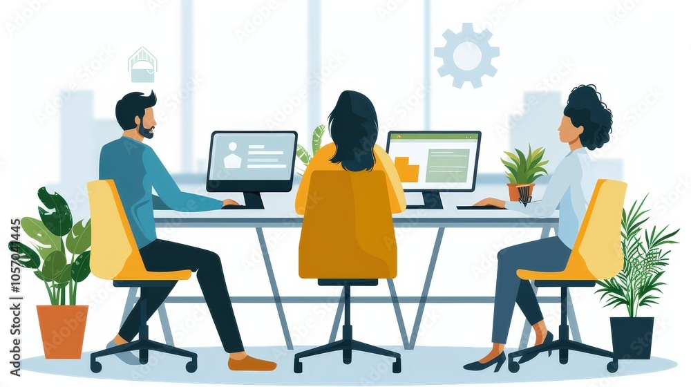 Engaging Employees in a Modern Office Environment with Technology