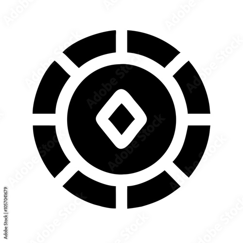 poker chip icon