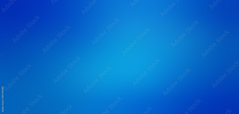 Obraz premium Blue Gradient Background with Soft Transitions