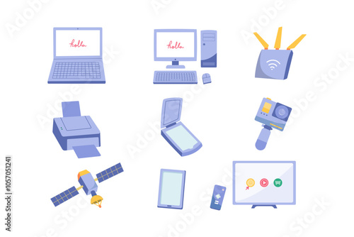 Technology Device Illustration