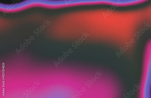 Bright neon grainy gradient abstract background, color blending effect, aesthetic soft texture	