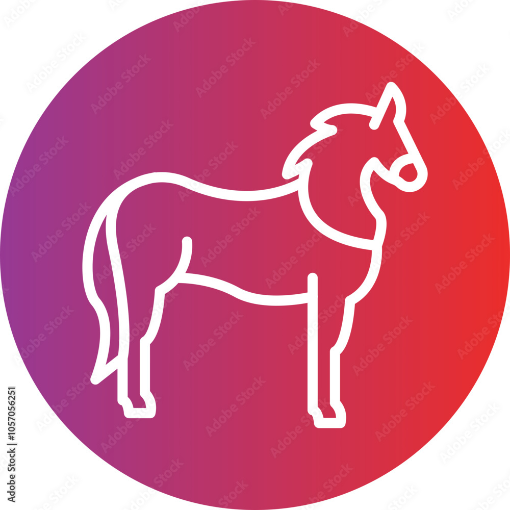 Obraz premium Knight Icon Style