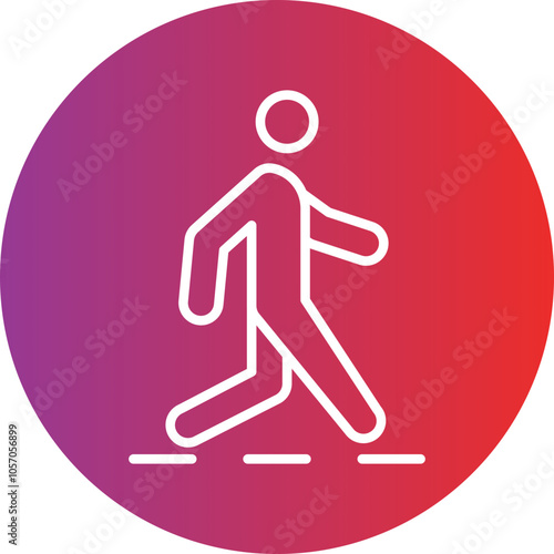 Walking Icon Style