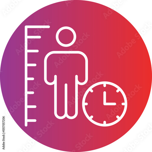 Body Mass Index Icon Style