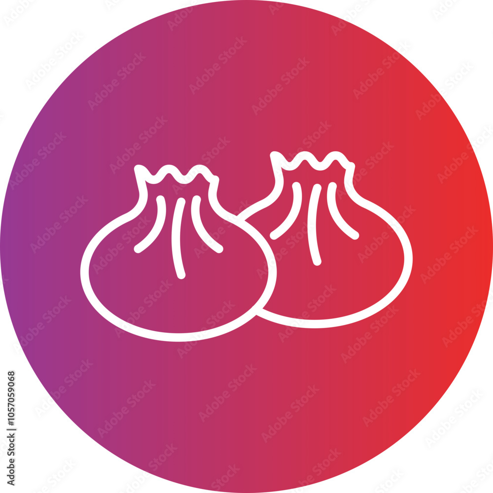 Dumplings Icon Style Dumplings Icon Style